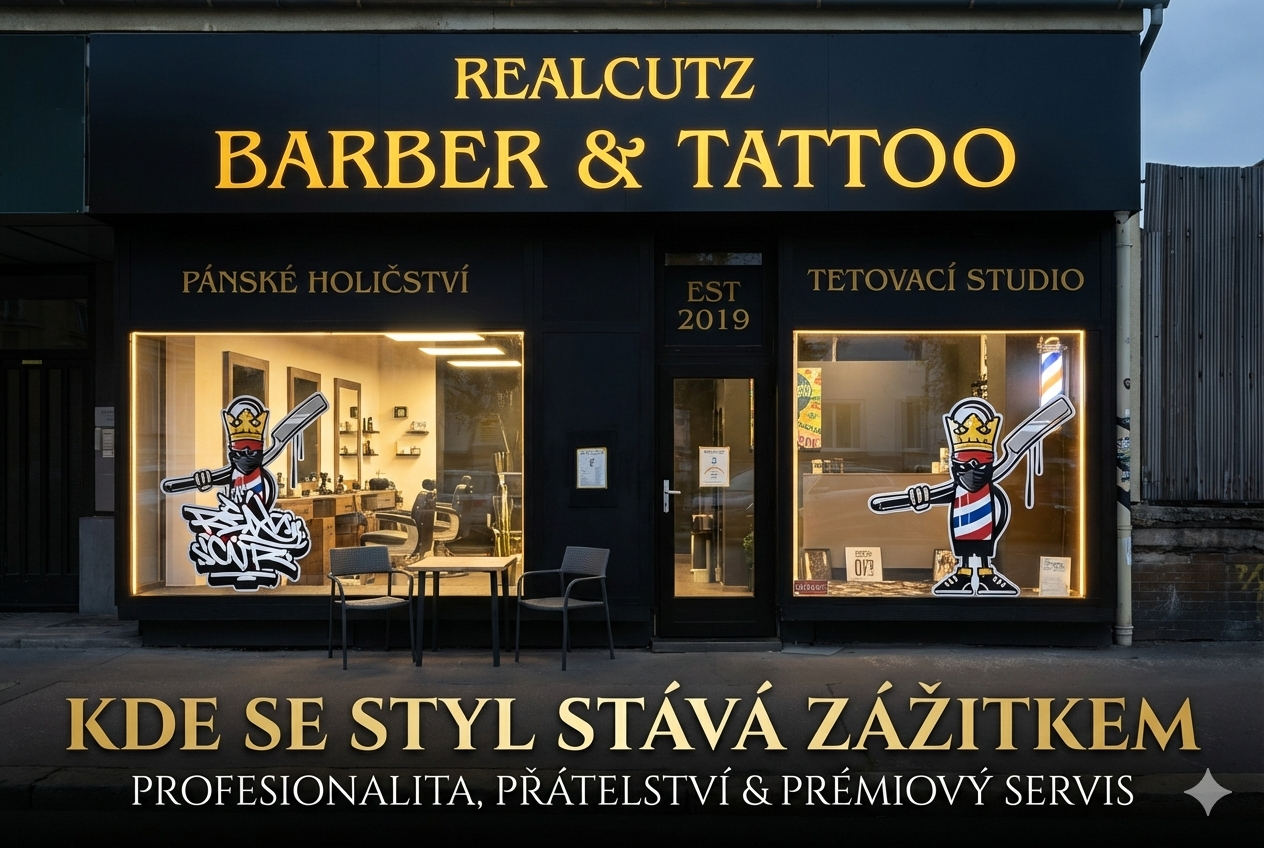 Proč si vybrat REALcutz Barbershop